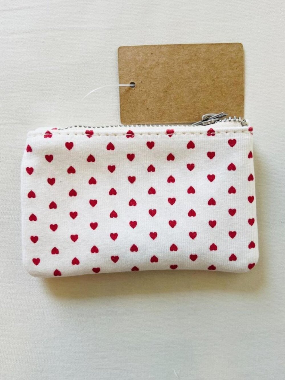 BNWT Brandy Melville-John Galt Heart Patterned Coin Purse